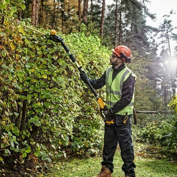 DEWALT DCMPH566N Μπορντουροψάλιδο Μπαταρίας 18V Solo Τηλεσκοπικό με Μήκος Λάμας 55cm 7
