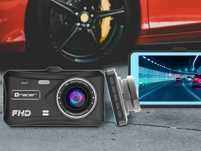 Tracer 4TS FHD CRUX Σετ Κάμερα DVR Αυτοκινήτου 1080P με Οθόνη 4" & Κάμερα Οπισθοπορείας TRAKAM46876 6