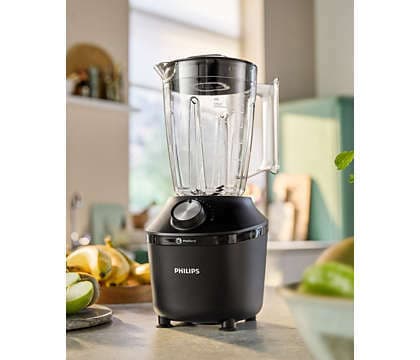Philips 3000 Series Μπλέντερ με Γυάλινη Κανάτα 1.25 lt 600W Μαύρο 5