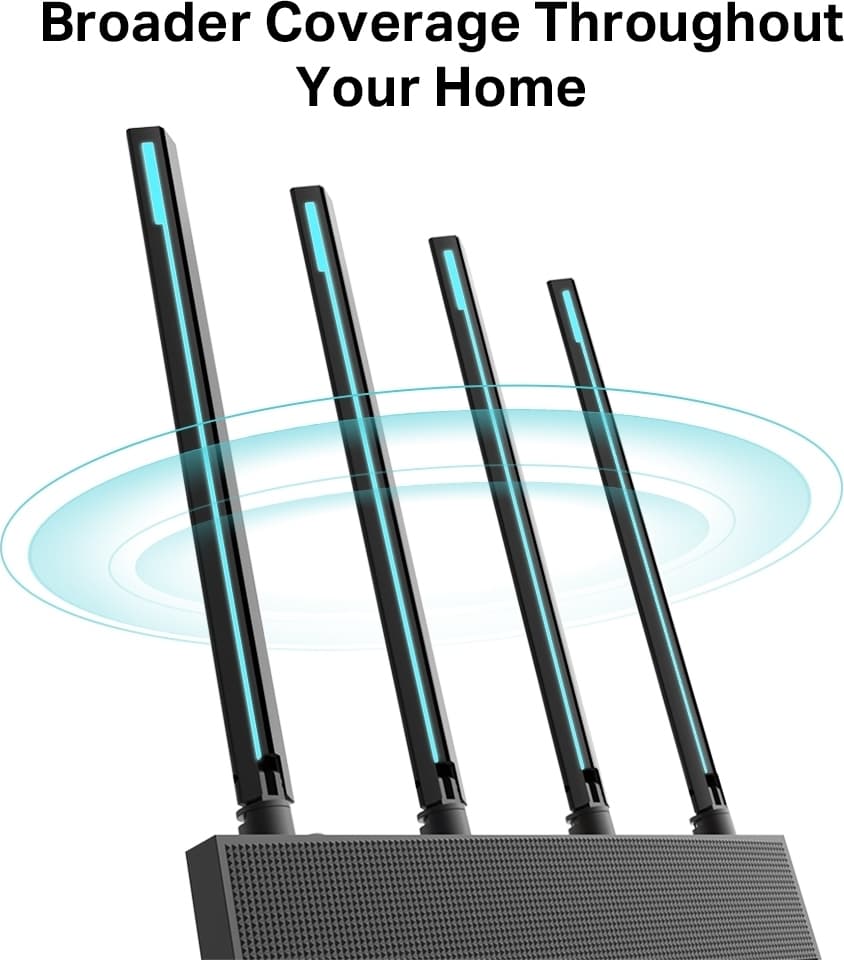 TP-LINK Archer C80 v2.2 Ασύρματο Router Wi‑Fi 5 με 4 Θύρες Gigabit 7