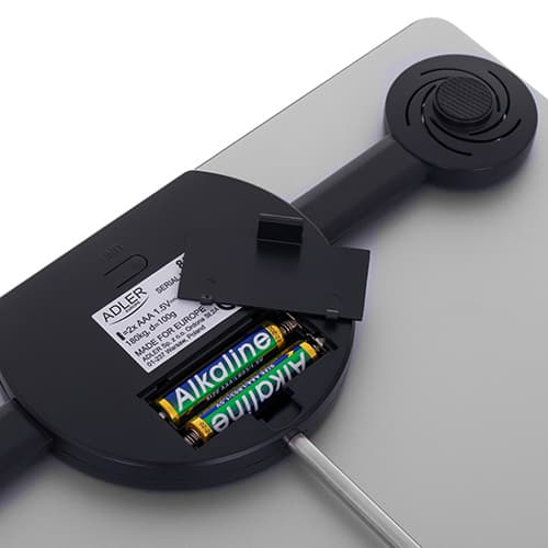 Adler Ψηφιακή Ζυγαριά 180kg Ασημί AD 8174 5