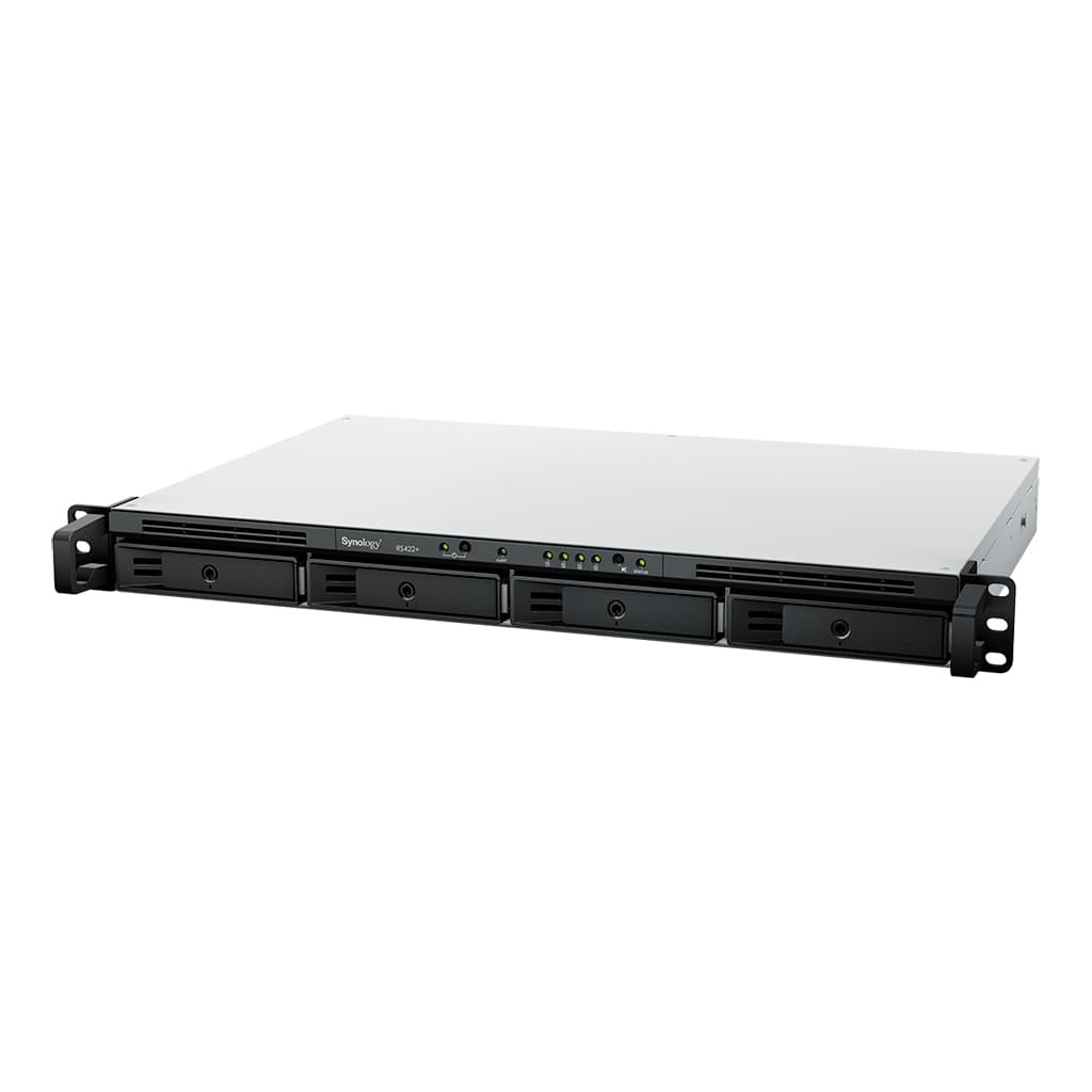 Synology RackStation RS422+ NAS Rack με 4 θέσεις για HDD/M.2/SSD και 2 θύρες Ethernet 2