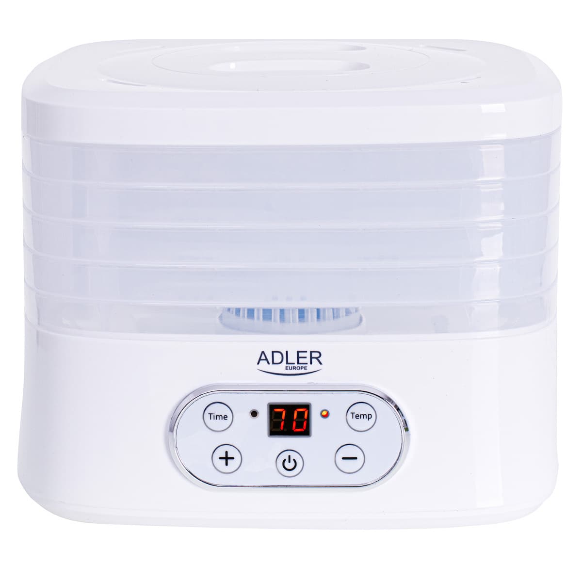 Adler AD 6658 AD 6658 Αποξηραντής Τροφίμων με 5 Ράφια και Ρυθμιζόμενη Θερμοκρασία 35-70°C
