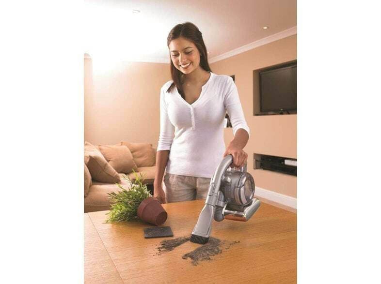 Black & Decker PD1820LF Επαναφορτιζόμενο Σκουπάκι Χειρός 18V Γκρι 6
