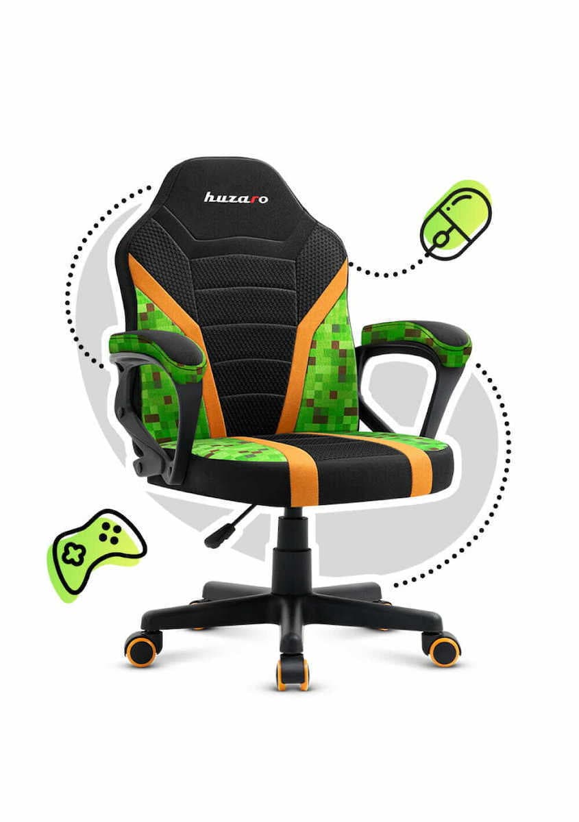 Huzaro Ranger 1.0 Καρέκλα Gaming Δερματίνης Pixel Mesh 9