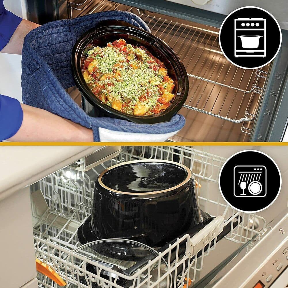 Crock-Pot CSC063X Slow Cooker 350W με Χωρητικότητα 7.5lt Ασημί 6
