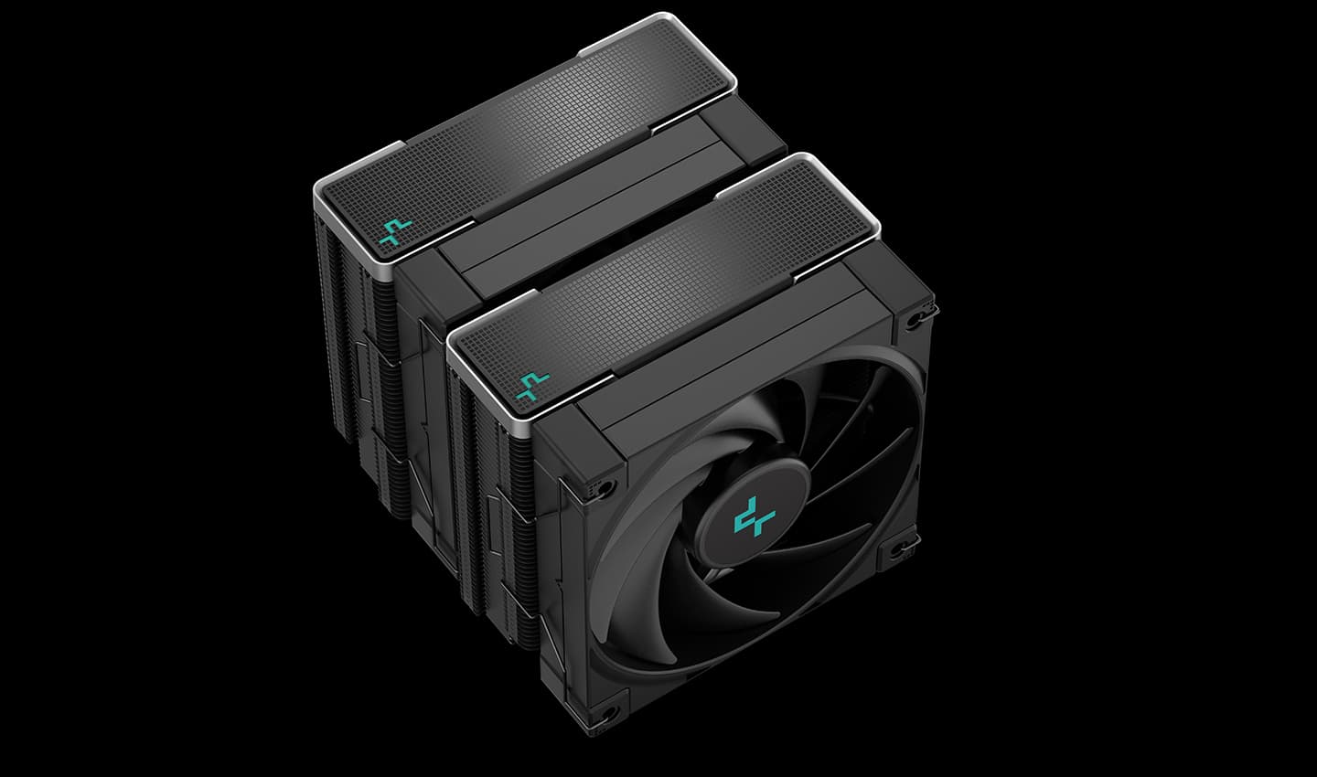 Deepcool AK620 Zero Dark Ψύκτρα Επεξεργαστή Διπλού Ανεμιστήρα για Socket AM4/AM5/1200/115x/1700 5