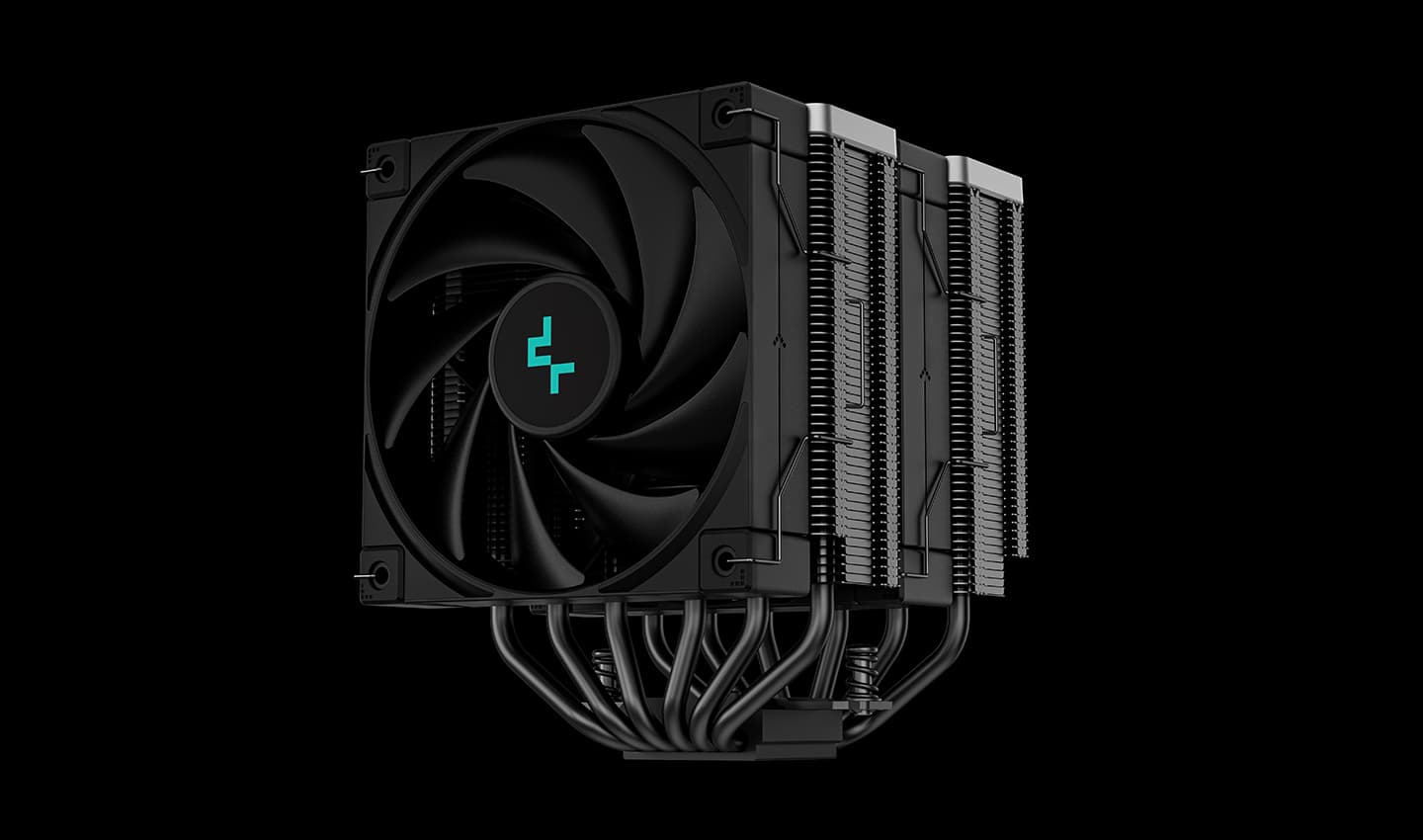 Deepcool AK620 Zero Dark Ψύκτρα Επεξεργαστή Διπλού Ανεμιστήρα για Socket AM4/AM5/1200/115x/1700 4
