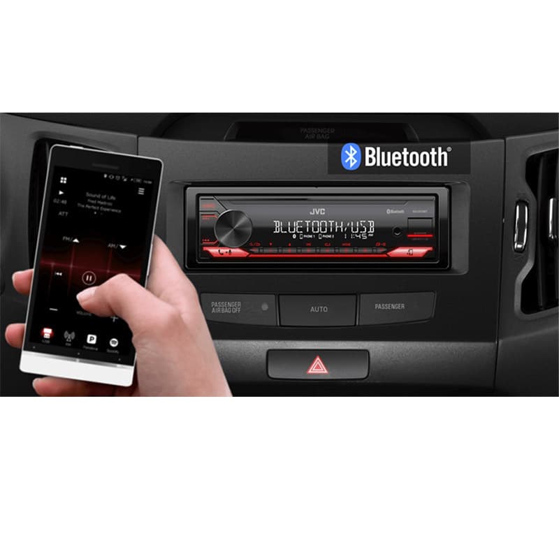 JVC Ραδιόφωνο Αυτοκινήτου 1 DIN (Bluetooth/USB) KD-X282BT 3