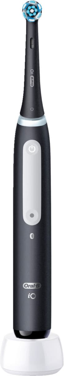 Oral-B iO Series 4 Ηλεκτρική Οδοντόβουρτσα με Χρονομετρητή, Αισθητήρα Πίεσης και Θήκη Ταξιδίου Matt Black 3