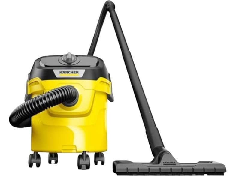 Karcher KWD 1 W V-12/2/18 Σκούπα Υγρών / Στερεών 1000W με Πλαστικό Κάδο 12lt 3