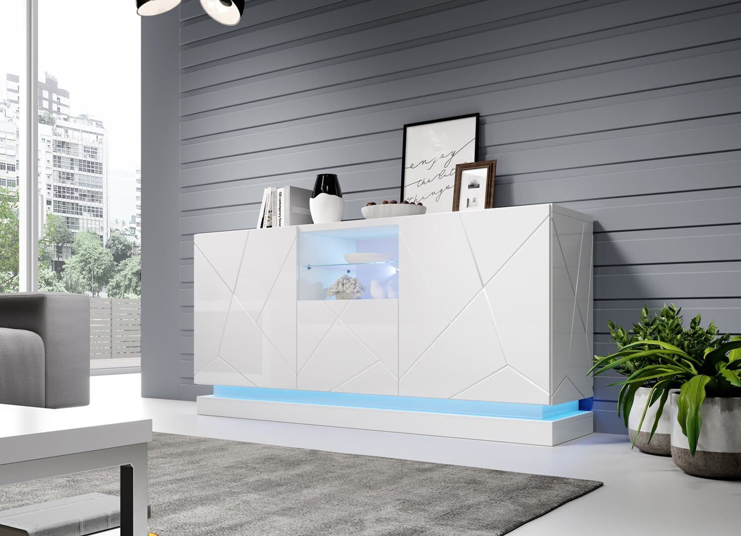 Cama Διακοσμητικό Φωτιστικό LED RGB Επίπλων QIU KOM LED NI 4