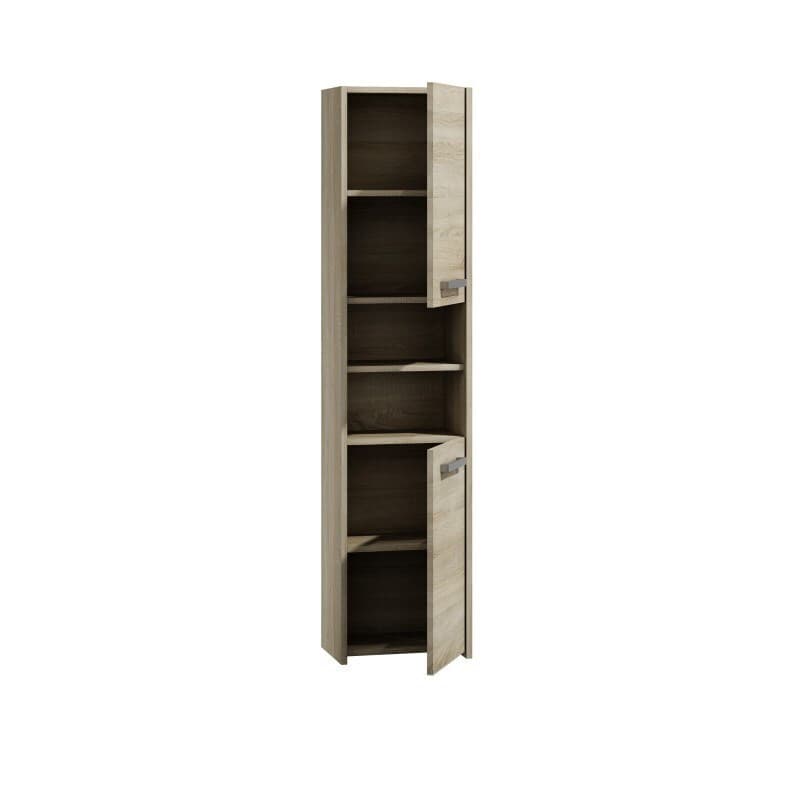 Topeshop S40 Στήλη Μπάνιου Τοίχου Μ40xΒ30xΥ170cm Sonoma 3