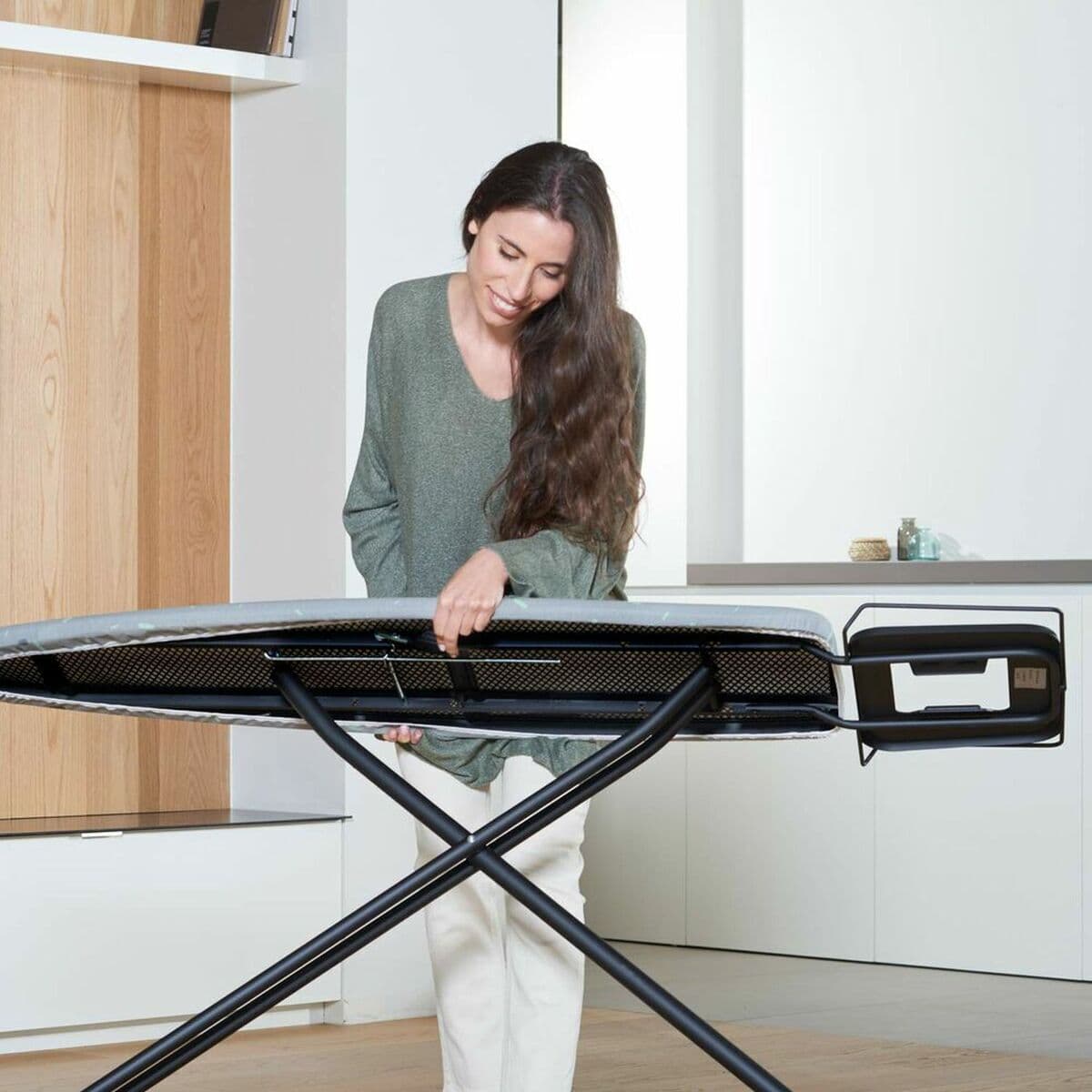 Taurus Argenta Σιδερώστρα για Σύστημα Μπόιλερ Σπαστή 124x40cm S0426111 4
