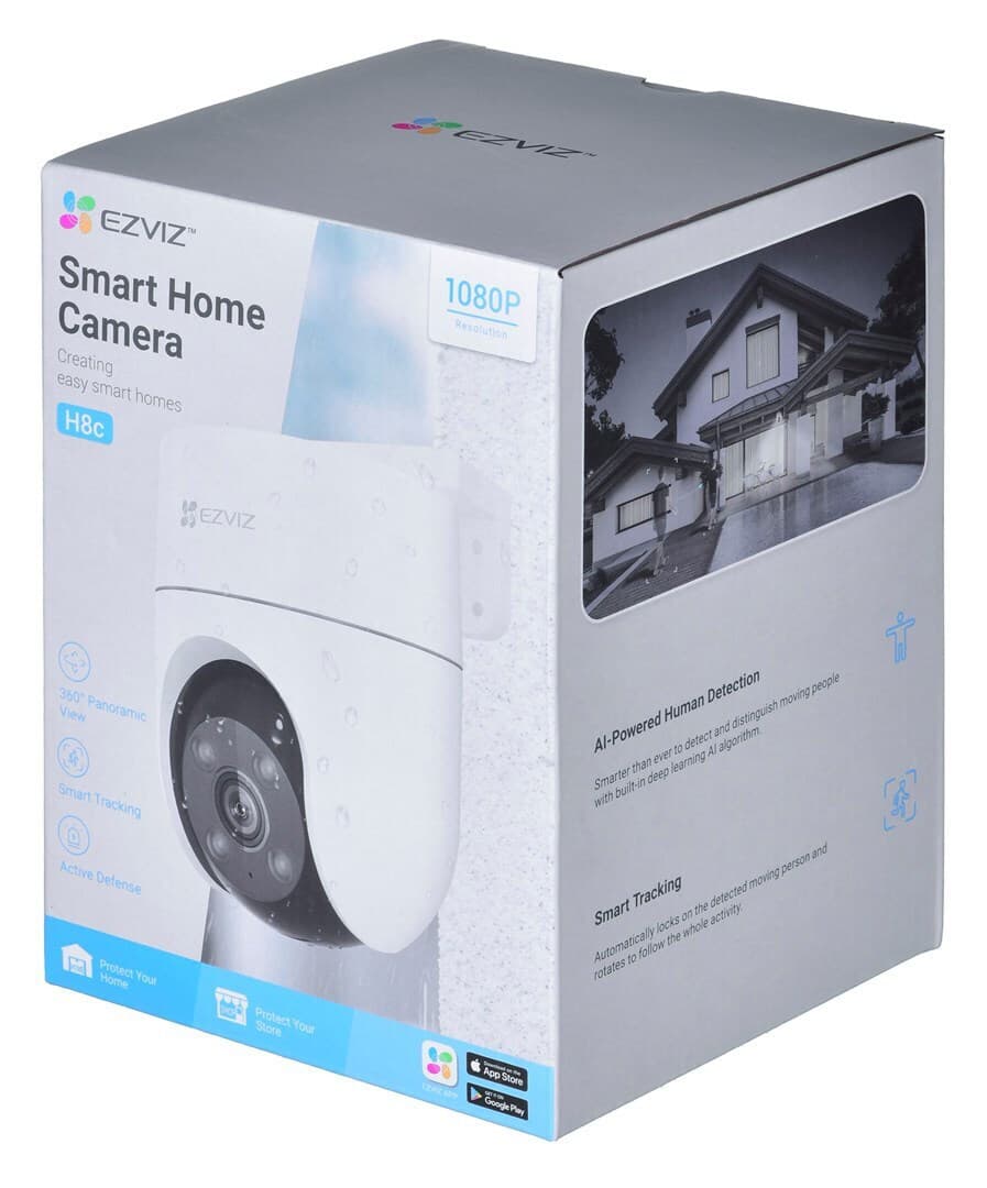 Ezviz H8C IP Κάμερα Παρακολούθησης Wi-Fi Full HD 1080p Αδιάβροχη με Αμφίδρομη Επικοινωνία και Φακό 4mm 8