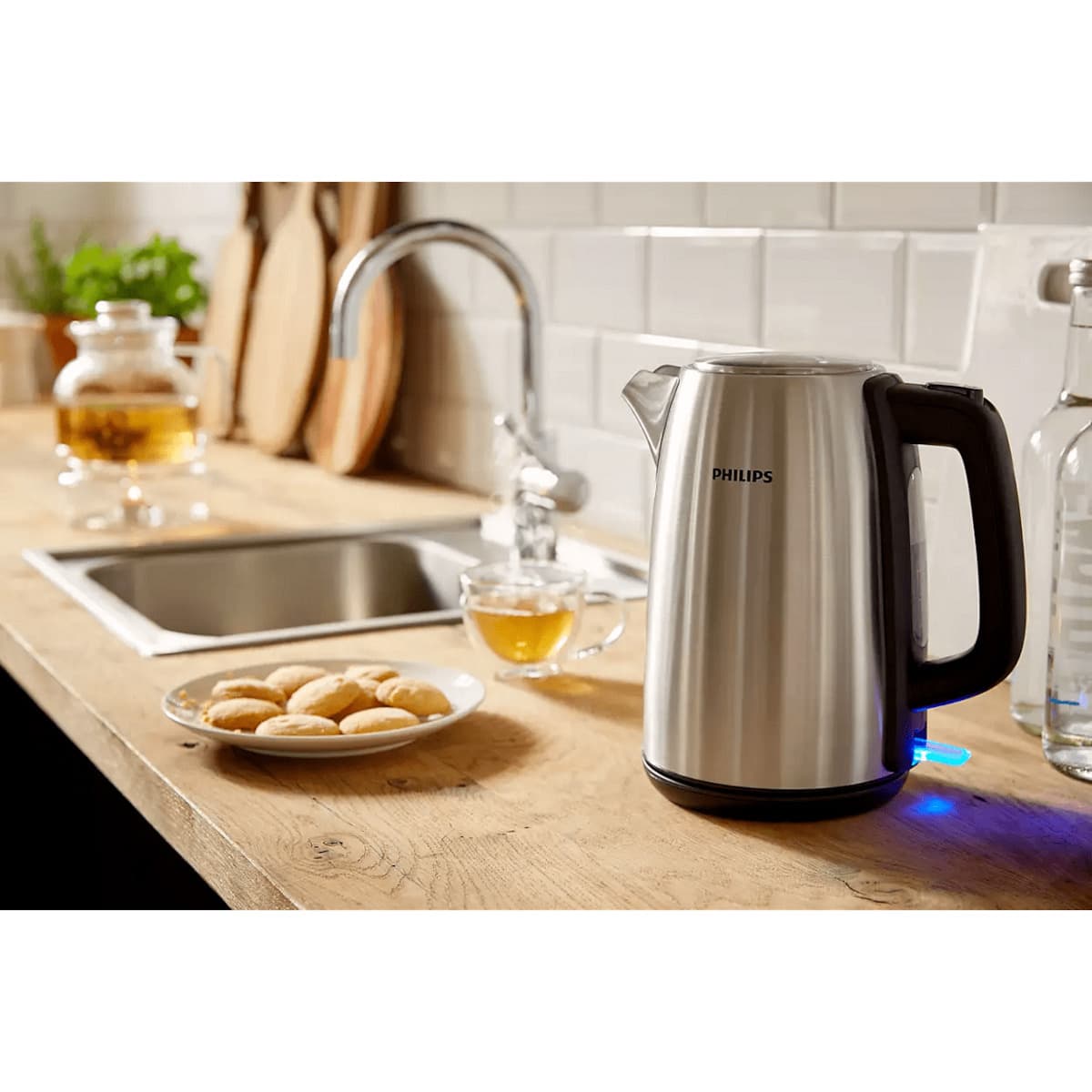 Philips Βραστήρας 1.7lt 2200W Ασημί HD9351/90 4