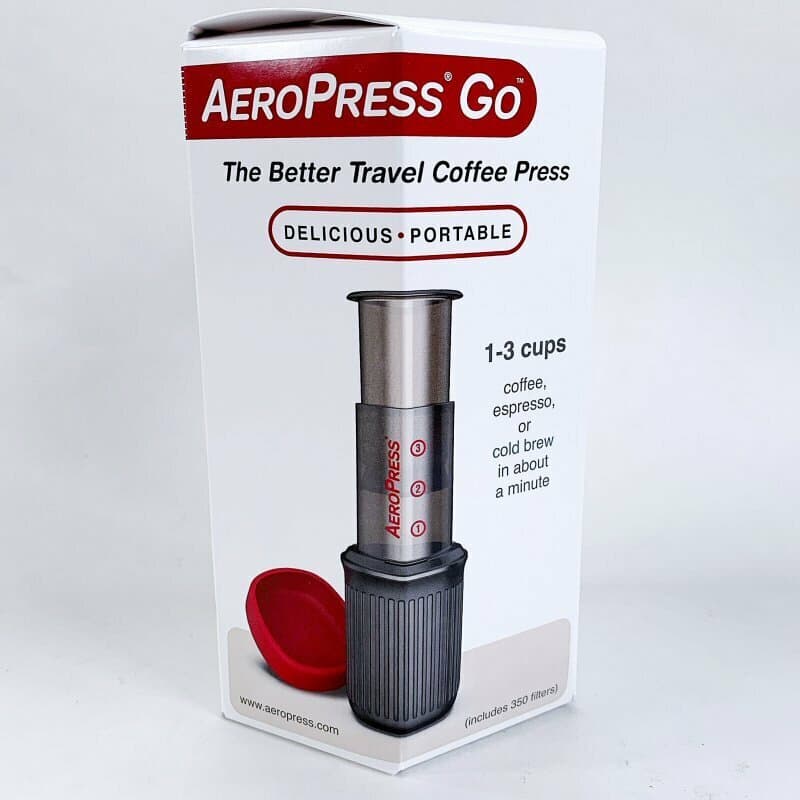 Aerobie Aeropress Go Καφετιέρα Φίλτρου Χειρός Πλαστική Μαύρη 237ml 5