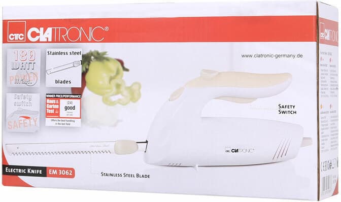 Clatronic EM 3062 Ηλεκτρικό Μαχαίρι 150W Λευκό 8