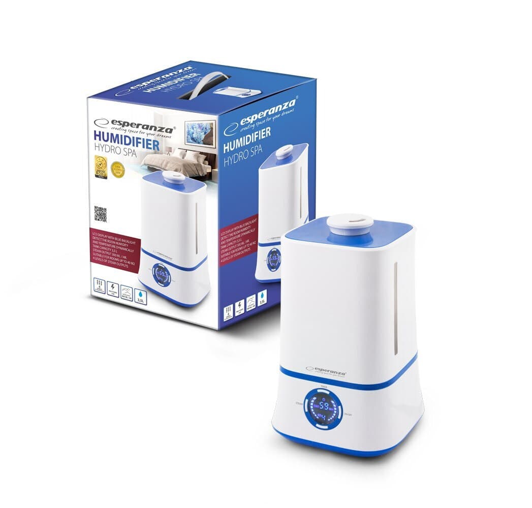 Esperanza Hydro Spa EHA007 Υγραντήρας 25W για Χώρους 40m²