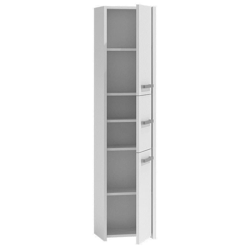 Topeshop S43 Στήλη Μπάνιου Δαπέδου Μ40xΒ30xΥ170cm Λευκή 3