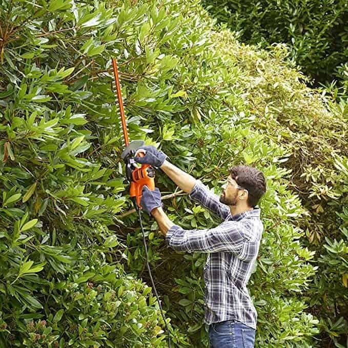 Black & Decker BEHT201 Ηλεκτρικό Μπορντουροψάλιδο 420W με Μήκος Λάμας 45cm 3