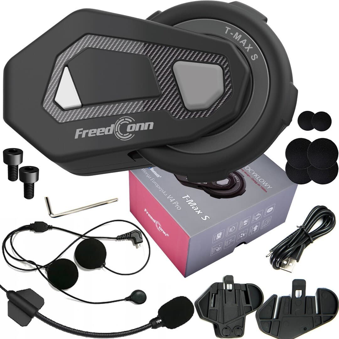 FreedConn T-max S V4 Μονή Ενδοεπικοινωνία για Κράνος Μηχανής με Bluetooth 315347 6