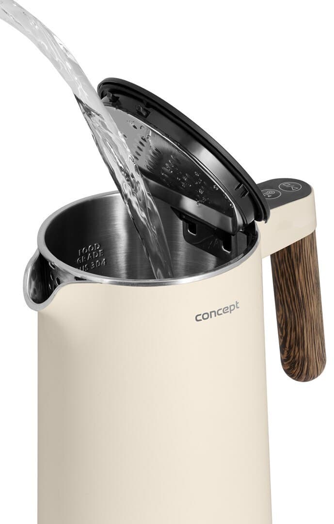 Concept Βραστήρας 1.5lt 2200W Μπεζ RK3304 2