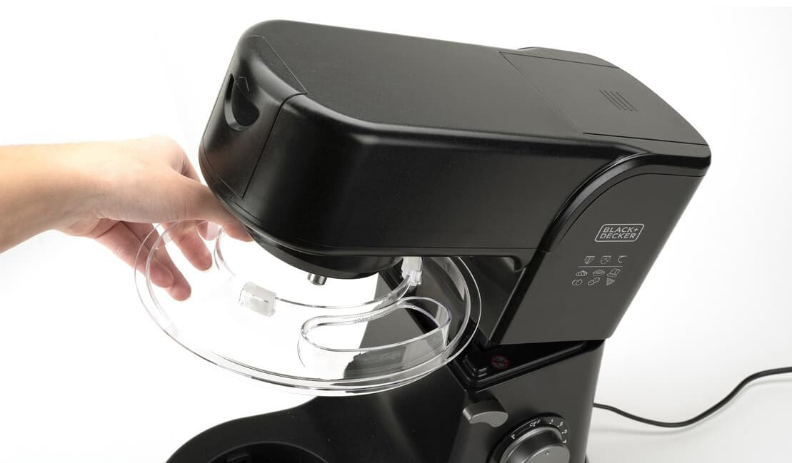 Black & Decker Κουζινομηχανή 1000W με Ανοξείδωτο Κάδο 5.2lt Μαύρη ES9130080B 4