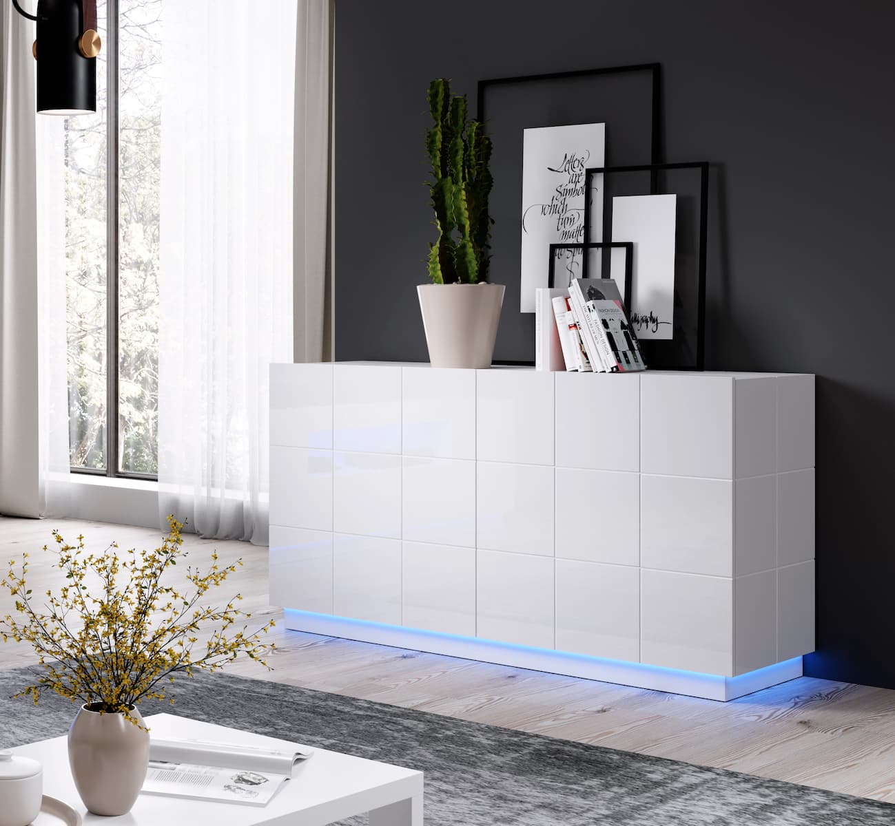 Cama Διακοσμητικό Φωτιστικό REJA LED RGB Επίπλων 2εκ.