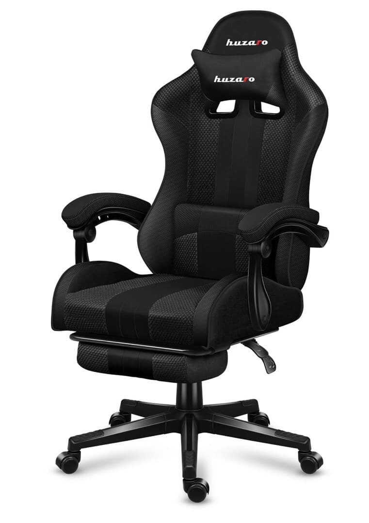 Huzaro Force 4.7 Υφασμάτινη Καρέκλα Gaming με Υποπόδιο Carbon Mesh 3