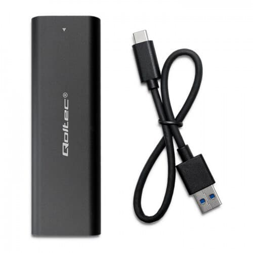 Qoltec Θήκη για Σκληρό Δίσκο M.2 SATA III NVME με σύνδεση USB 3.1 50312 6