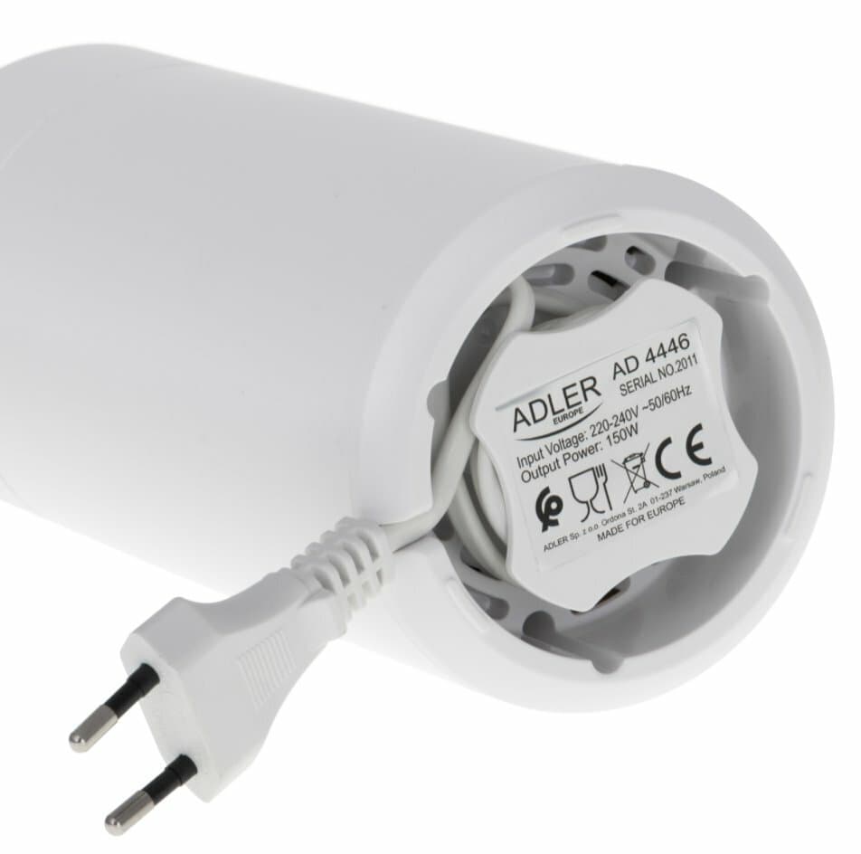 Adler AD 4446WG Ηλεκτρικός Μύλος Καφέ 150W με Χωρητικότητα 75gr Λευκός 7