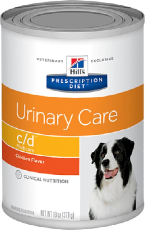 Hill's Prescription Diet c/d Multicare Urinary Υγρή Τροφή Σκύλων σε Κονσέρβα Διαίτης με Κοτόπουλο 370gr 55040207 2