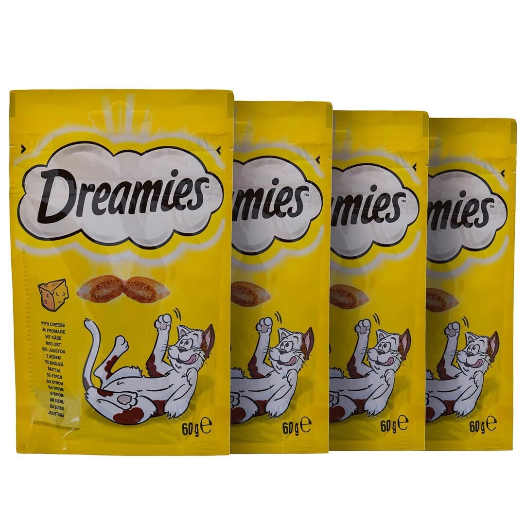 Dreamies Dreamies Variety Κροκέτα με Κοτόπουλο / Σολομό για Ενήλικες Γάτες 720gr 321846 4