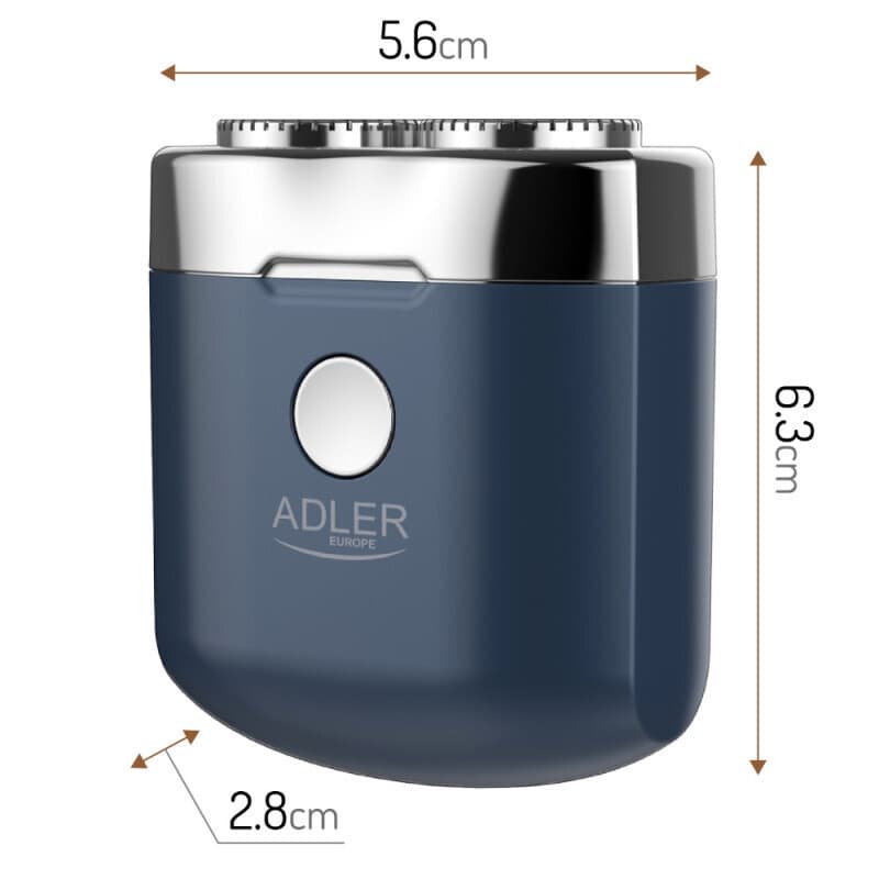 Adler Usb AD 2937 Περιστρεφόμενη Ξυριστική Μηχανή Προσώπου Επαναφορτιζόμενη 3