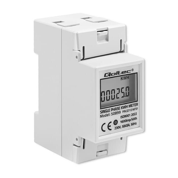 Qoltec Διπολικός Διακόπτης Ράγας 230V 60A 50899 6