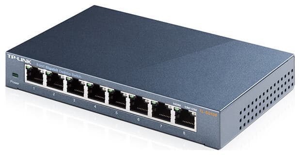 TP-LINK TL-SG108 v9 Unmanaged L2 Switch με 8 Θύρες Ethernet 3