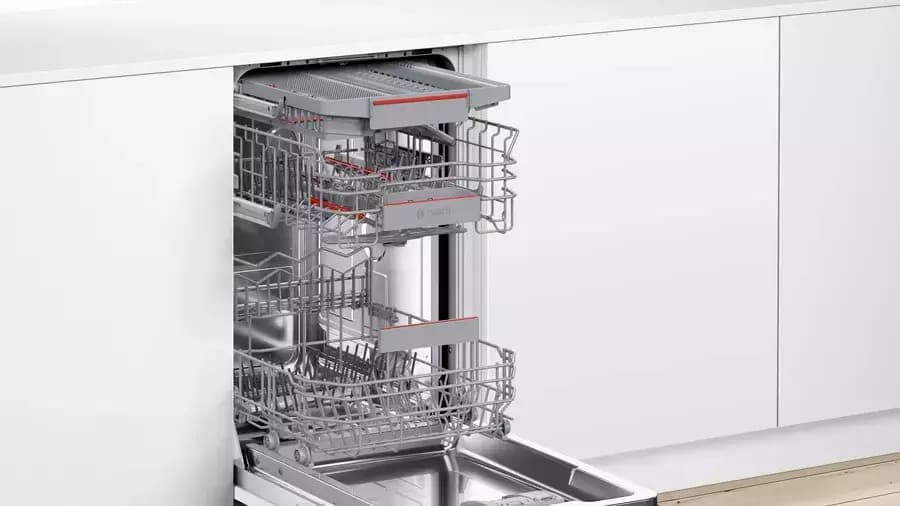 Bosch Πλήρως Εντοιχιζόμενο Πλυντήριο Πιάτων με Wi-Fi για 10 Σερβίτσια EfficientDry Π44.8xY81.5εκ. SPV4EMX25E 7