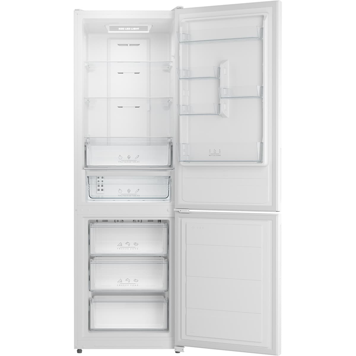 Teka Ψυγειοκαταψύκτης 310lt NoFrost Υ188xΠ59.5xΒ63εκ. Λευκός NFL 355 WH 2