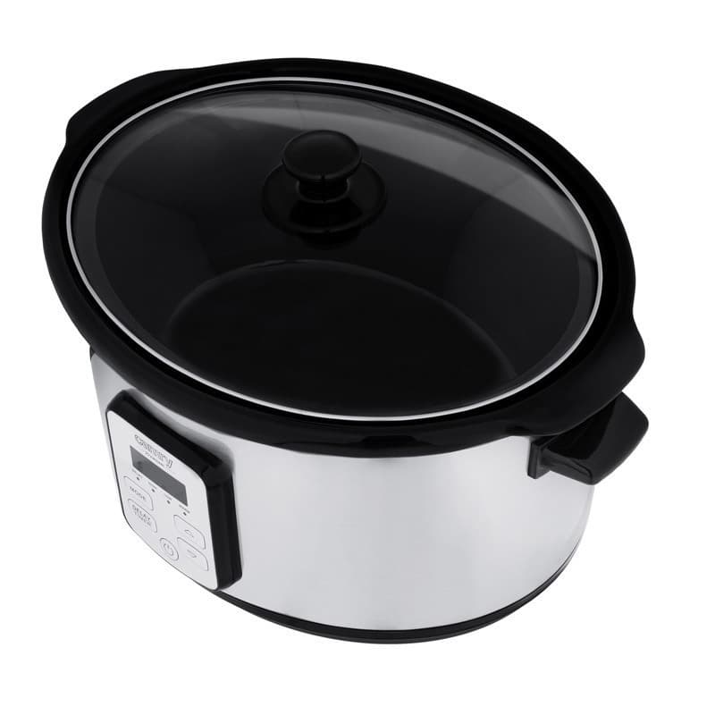 Camry CR-6414 Slow Cooker 270W με Χωρητικότητα 4.7lt Ασημί 4