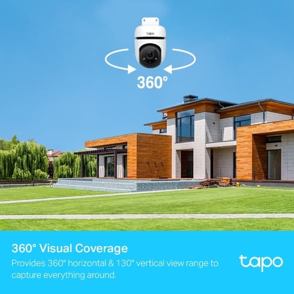 TP-LINK C510W v1 IP Κάμερα Παρακολούθησης Wi-Fi Full HD+ 3MP Αδιάβροχη με Αμφίδρομη Επικοινωνία και Φακό 2.8mm 3
