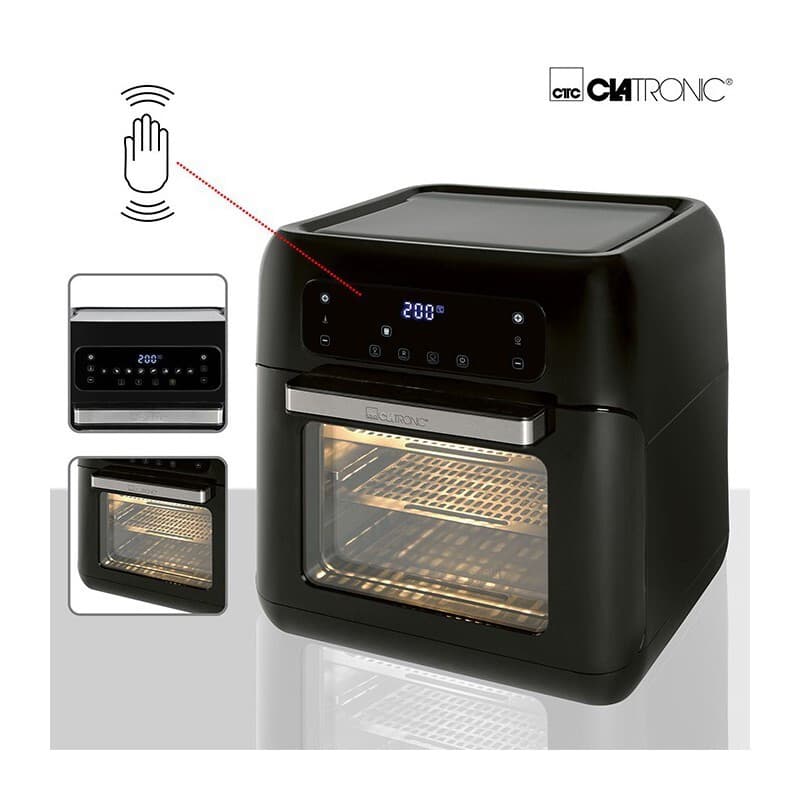 Clatronic FR 3747 H Air Fryer 11lt Μαύρο 8