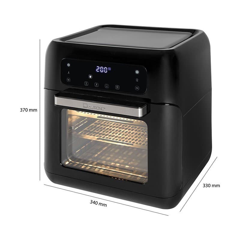 Clatronic FR 3747 H Air Fryer 11lt Μαύρο 10