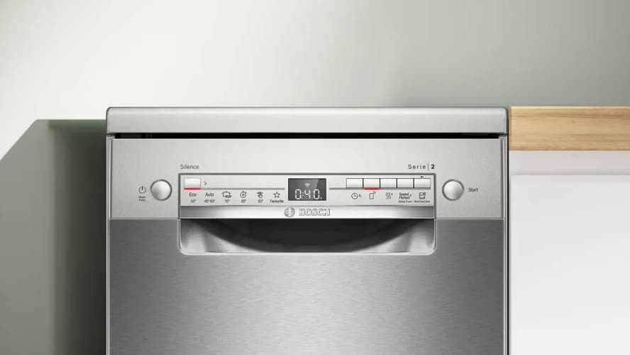 Bosch Ελεύθερο Πλυντήριο Πιάτων με Wi-Fi για 10 Σερβίτσια Π45xY84.5εκ. Inox SPS2HKI42E 2