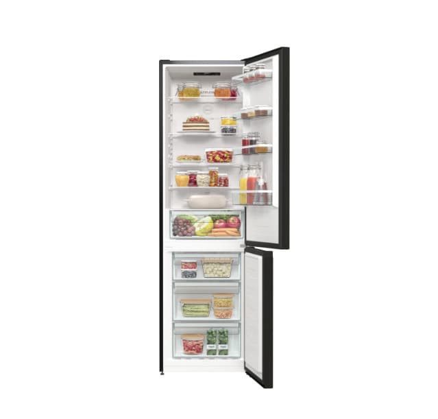 Gorenje Ψυγειοκαταψύκτης 331lt NoFrost Υ200xΠ60xΒ59.2εκ. Μαύρος NRK6202EBXL4 5