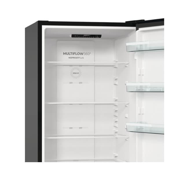 Gorenje Ψυγειοκαταψύκτης 331lt NoFrost Υ200xΠ60xΒ59.2εκ. Μαύρος NRK6202EBXL4 12