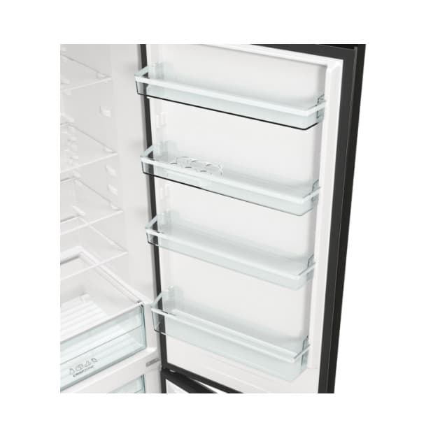 Gorenje Ψυγειοκαταψύκτης 331lt NoFrost Υ200xΠ60xΒ59.2εκ. Μαύρος NRK6202EBXL4 15
