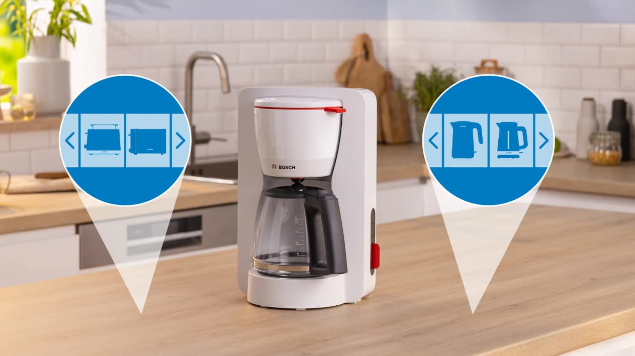 Bosch MyMoment TKA3M131 Καφετιέρα Φίλτρου 1200W 4