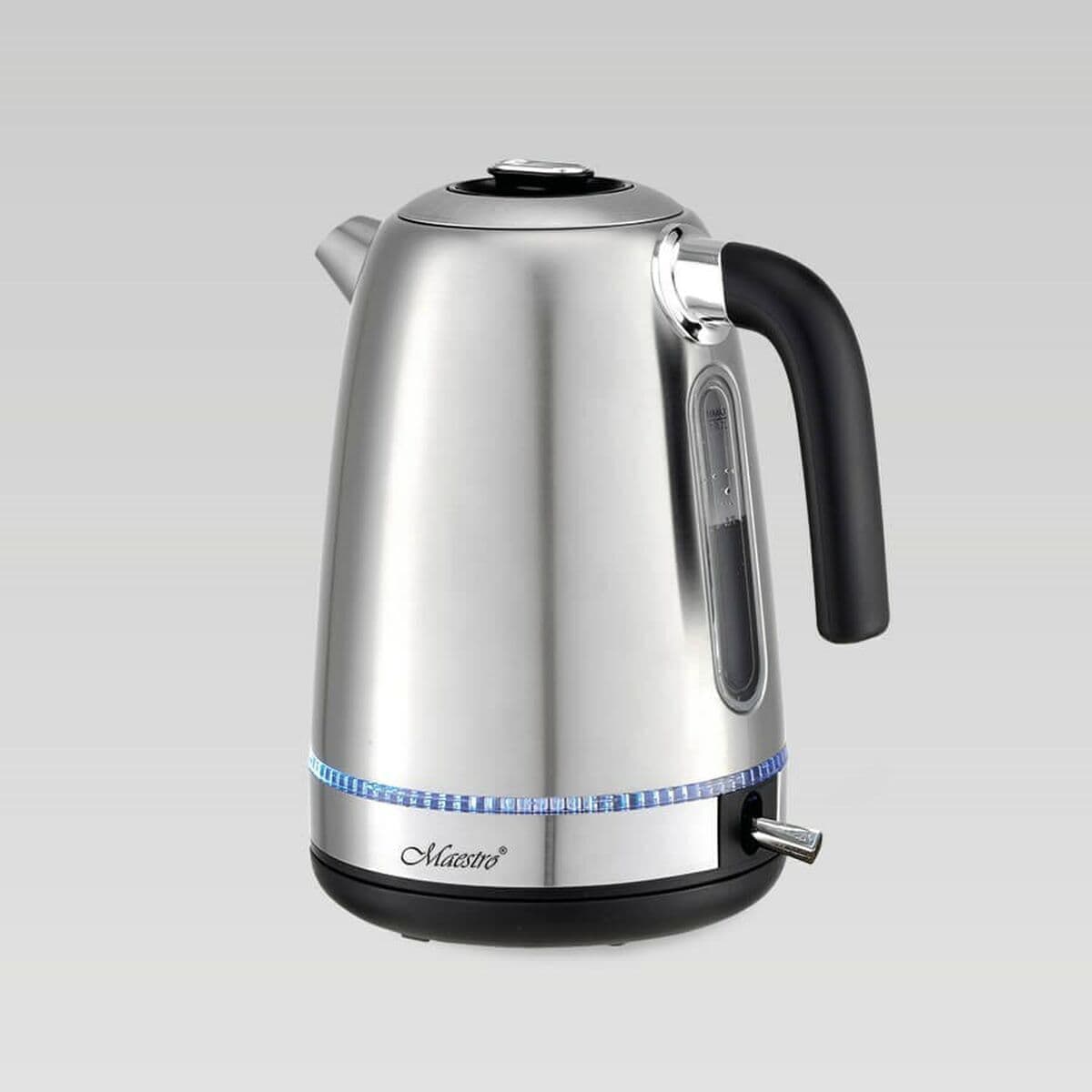 Maestro Βραστήρας 1.7lt 2200W Ασημί MR-050 3
