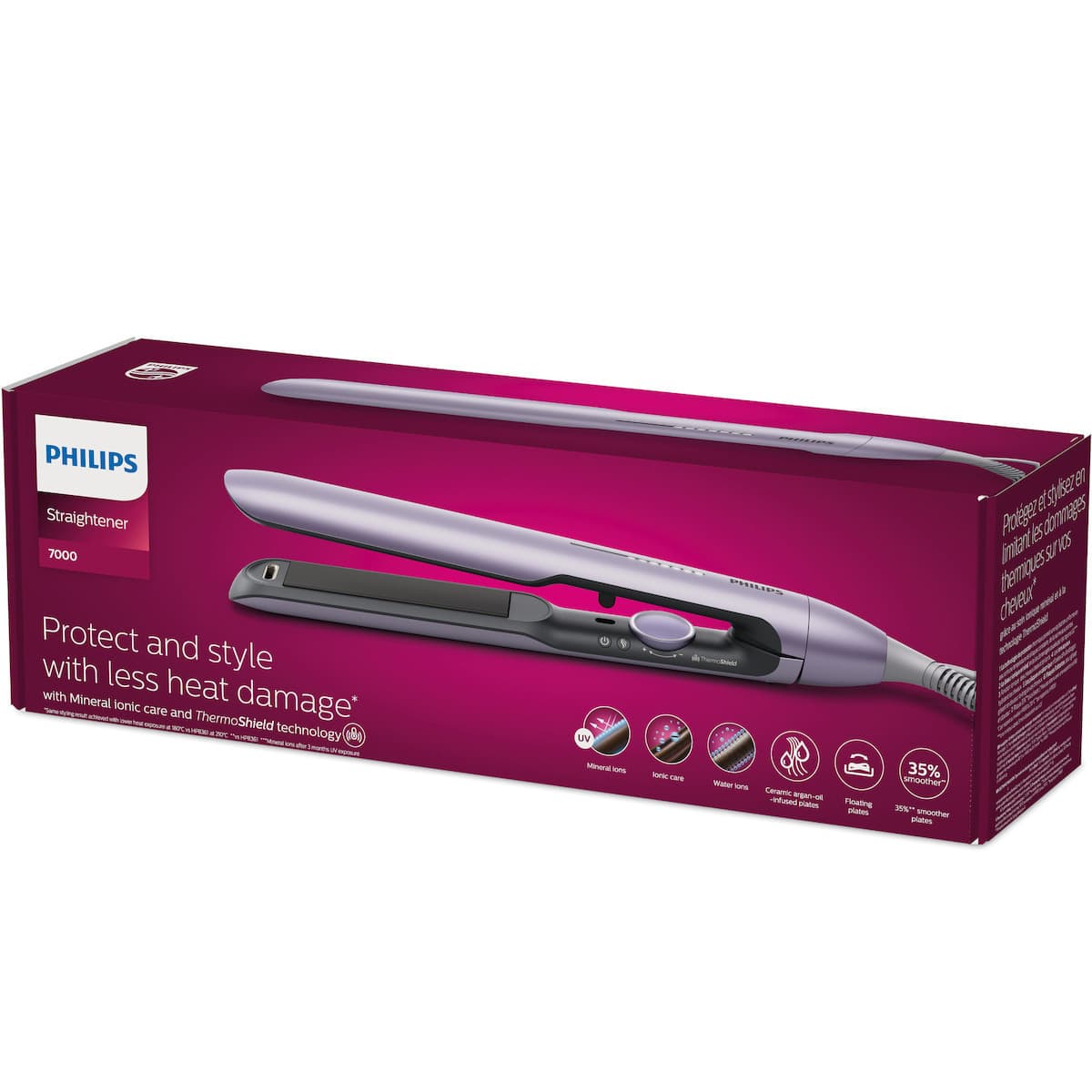Philips Series 7000 BHS742/00 Πρέσα Μαλλιών με Κεραμικές Πλάκες Ionic 9